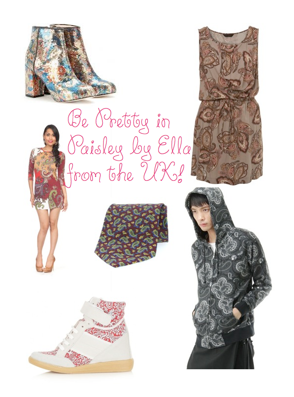 UK, Ella// Fashionista Alert: Be pretty in Paisley - Inspiration for Wardrobe + Interior Design