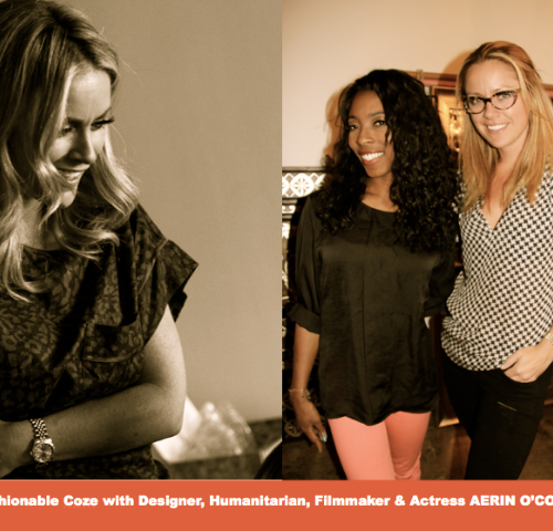 Introducing INTREPID + My Awesome Experience with Designer/ Humanitarian Aerin O'Connell